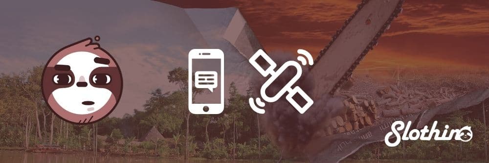 Slothino blog peruvians help save the rainforest with smartphones and mobile data
