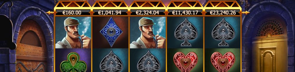 Slothino blog review progressive jackpot slot Holmes and the stolen stones